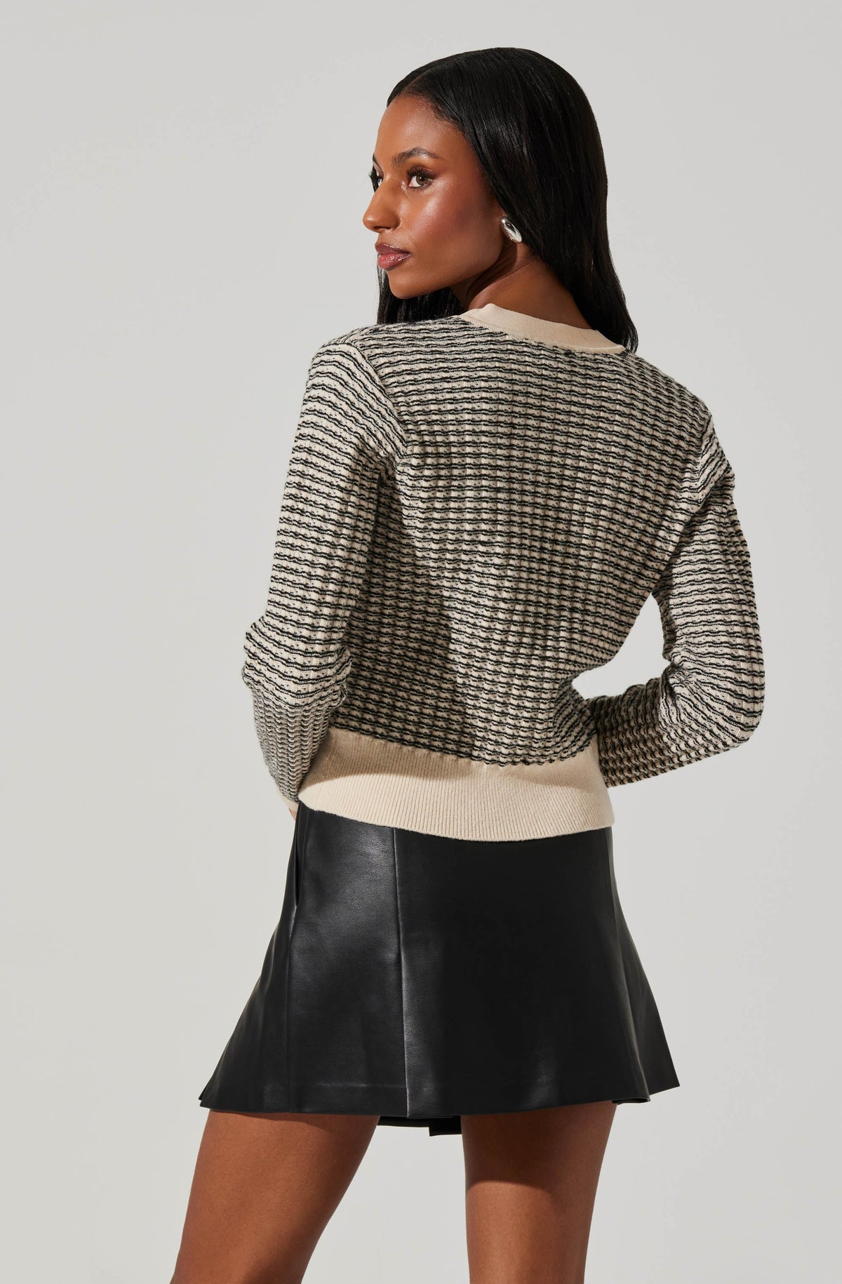 Ellory Striped Cardigan– ASTR the Label