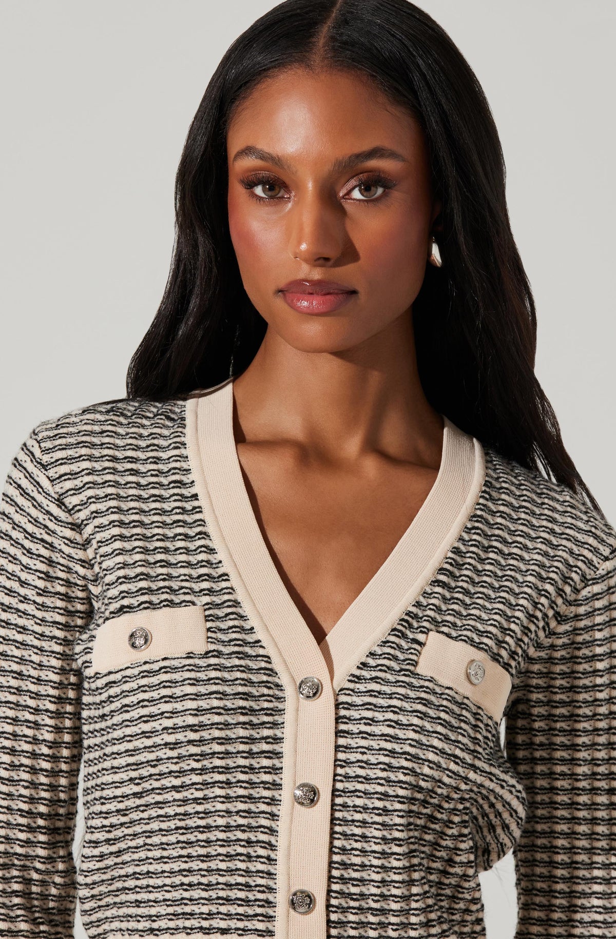 Ellory Striped Cardigan– ASTR the Label
