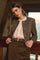 Sticky add to cart - Chiara Faux Leather Trim Jacket
