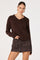 Sticky add to cart - Bowie Heather V-Neck Sweater