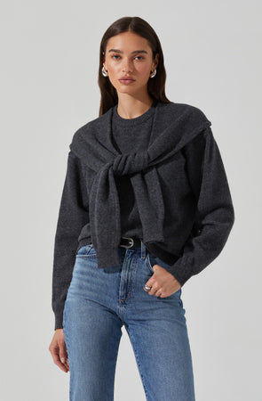 Delrin Double Layered Sweater - ASTR the Label