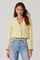Sticky add to cart - Marleigh V-Neck Tweed Jacket