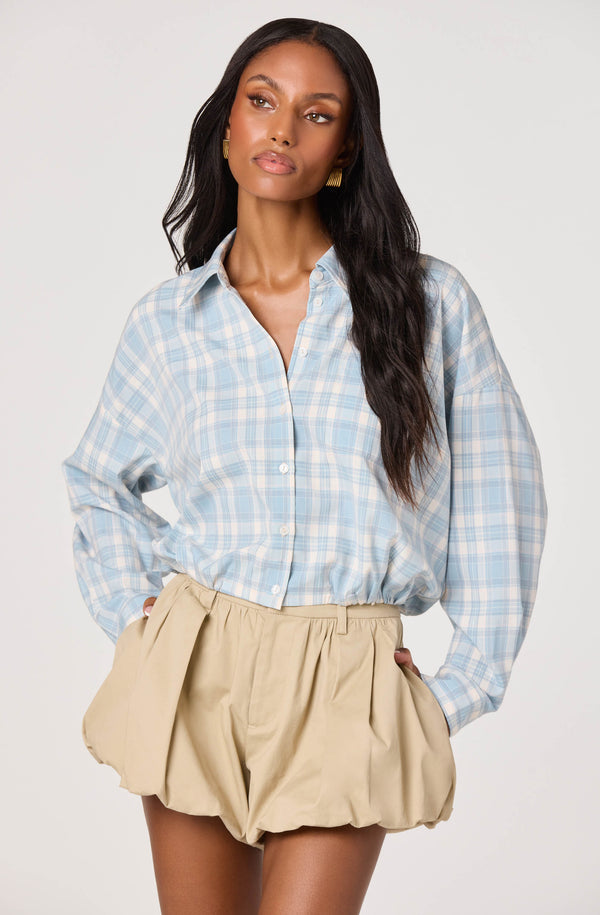 Jensen Plaid Button-Down Shirt - ASTR the Label