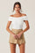Sticky add to cart - Gissel Crossover Off Shoulder Bodysuit