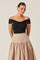 Sticky add to cart - Catherine Twist Off Shoulder Top
