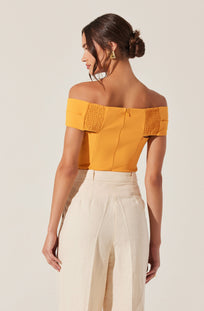 Catherine Twist Off Shoulder Top– ASTR the Label