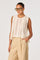 Sticky add to cart - Alisa Embroidered Eyelet High-Low Top