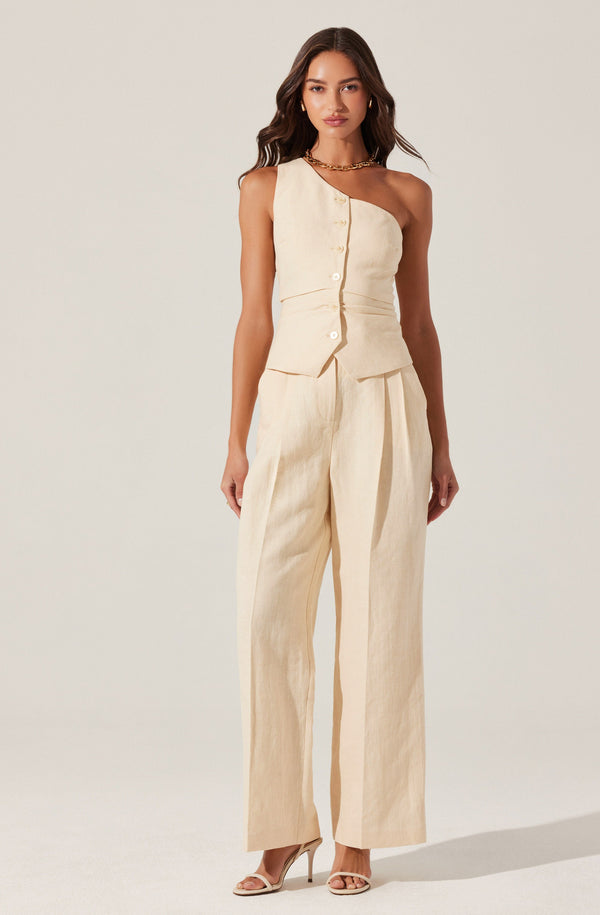 Bryony One Shoulder Vest - ASTR the Label