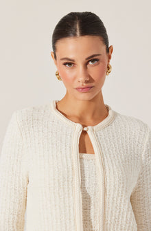 Blaise Pearl Button Cardigan– ASTR the Label
