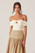 Sticky add to cart - Telayna Off Shoulder Bow Top