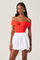 Sticky add to cart - Telayna Off Shoulder Bow Top