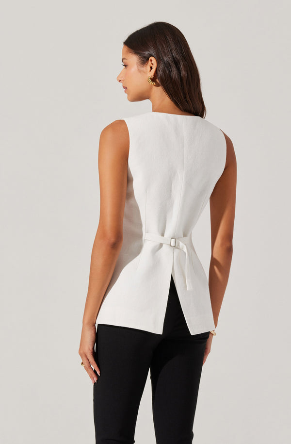 Sonja Asymmetrical Vest - ASTR the Label