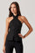 Sticky add to cart - Yaritza Crossover Linen Blend Vest