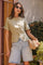 Sticky add to cart - Saige Cutaway Linen Blend Jacket