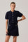 Sticky add to cart - Perrine Scalloped Short Sleeve Cardigan