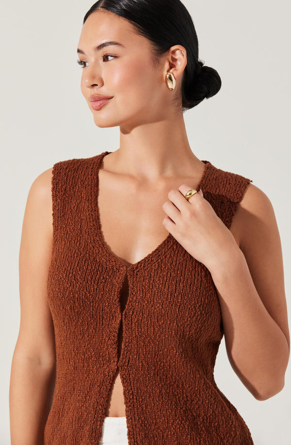 トップス tai tashi Knit vest Taiga Takahashi | LOT.528 A.R.C VEST