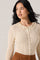Sticky add to cart - Ottilie Pointelle Crochet Collar Cardigan
