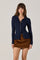Sticky add to cart - Keren Collared Ribbed Knit Cardigan
