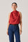 Sticky add to cart - Joleisa Satin High Neck Top