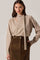 Sticky add to cart - Silvana Cutout Scarf Sweater