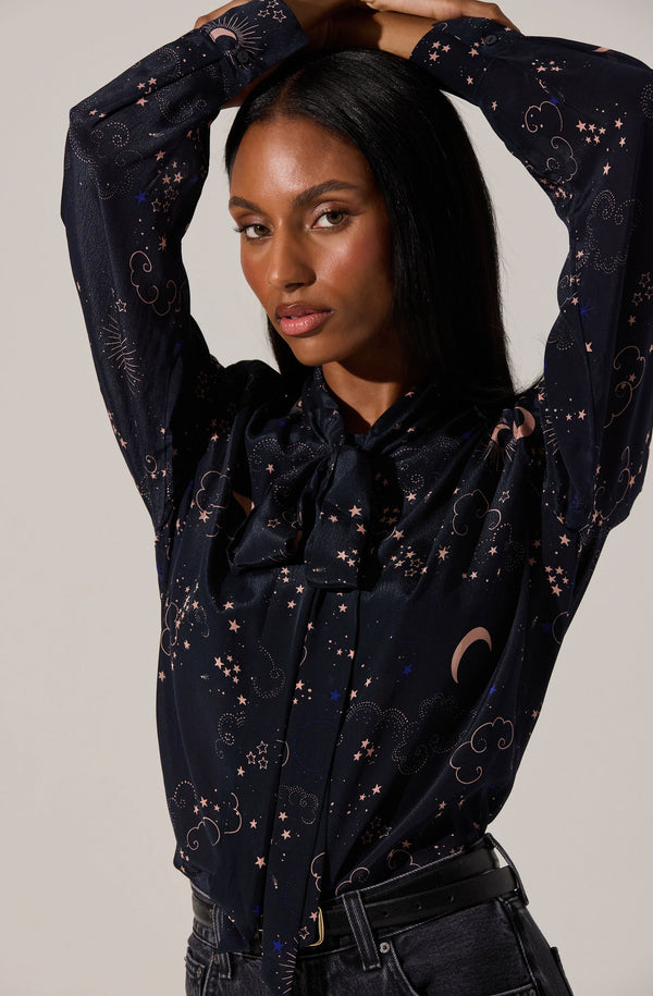 Mabry Bow Tie Top - ASTR the Label