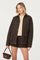 Sticky add to cart - Rylan Contrast Wool Blend Jacket