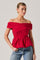 Sticky add to cart - Tennille Off Shoulder Peplum Top
