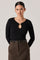 Sticky add to cart - Lynly Ribbed Keyhole Sweater