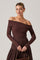 Sticky add to cart - Daniella Off Shoulder Sweater