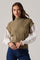 Sticky add to cart - Angeline Contrast Cable Knit Sweater