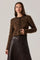 Sticky add to cart - Katria Fuzzy Crewneck Cardigan