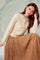 Sticky add to cart - Darthy Textured Knit Crest Button Lady Jacket