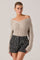 Sticky add to cart - Franisbel Off Shoulder Sweater