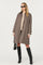 Sticky add to cart - Raiden Contrast Plaid Trench Coat