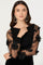 Sticky add to cart - Meagan Floral Applique Sweater