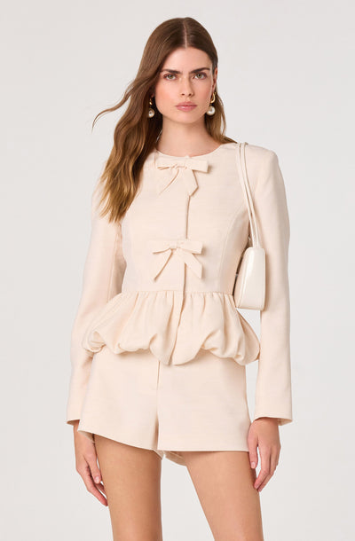 Nicolle Bubble Sleeve Jacket