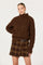 Sticky add to cart - Janeth Diamond Knit Turtleneck Sweater