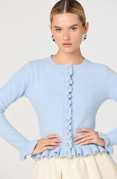 é button spring cardigan dot Charming Cardigan - Intarsia Dot | Talbots