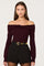 Sticky add to cart - Tilde Twist Off Shoulder Sweater