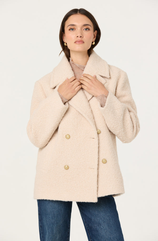 Jalyn Double Breasted Coat - ASTR the Label