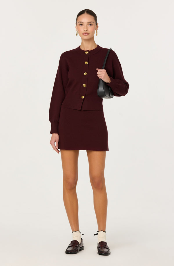 Eryn Crewneck Cardigan - ASTR the Label Eryn Crewneck Cardigan - ASTR the Label
