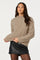 Sticky add to cart - Violetta Cable Knit Crewneck Sweater