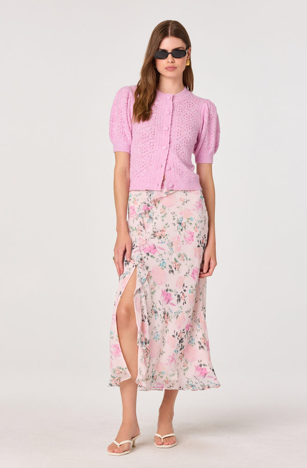 トップス YUKI SHIMANE Airy Cardigan - PINK YUKI SHIMANE Airy Cardigan - PINK 【公式通販】