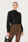 Sticky add to cart - Ivonne High-Neck Satin Top