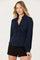 Sticky add to cart - Simran Collared V-Neck Ruched Top