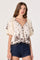 Sticky add to cart - Lucia Embroidered Puff Sleeve Blouse