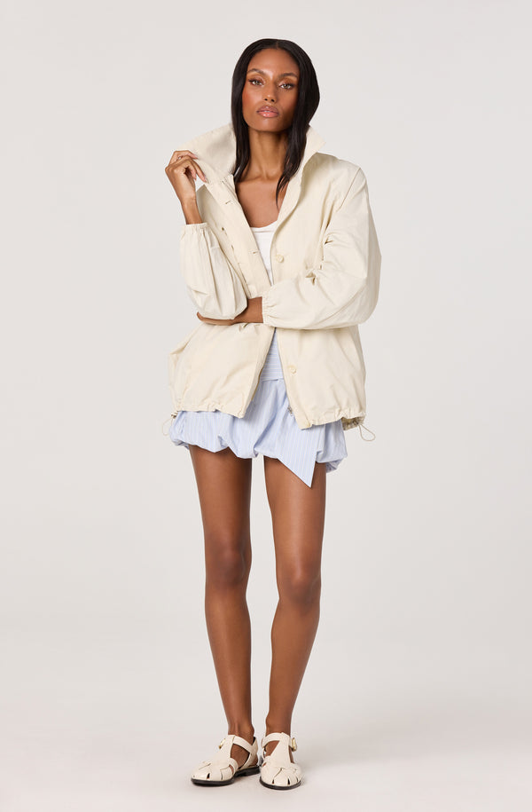 Yareli Oversized Funnel Neck Jacket - ASTR the Label