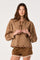 Sticky add to cart - Taliyah Plaid Ruffle Collar Blouse