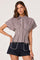 Sticky add to cart - Beck Pleated Button-Front Top