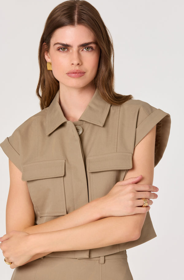 Cairn Utility Cropped Top - ASTR the Label
